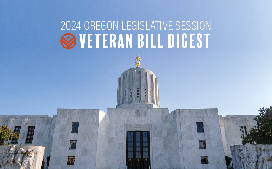 Oregon Department Of Veterans' Affairs : Legislation : Connect With ...